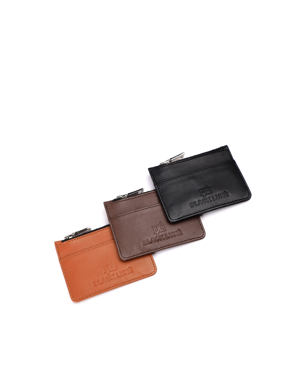 Leather Zip Coin Holder