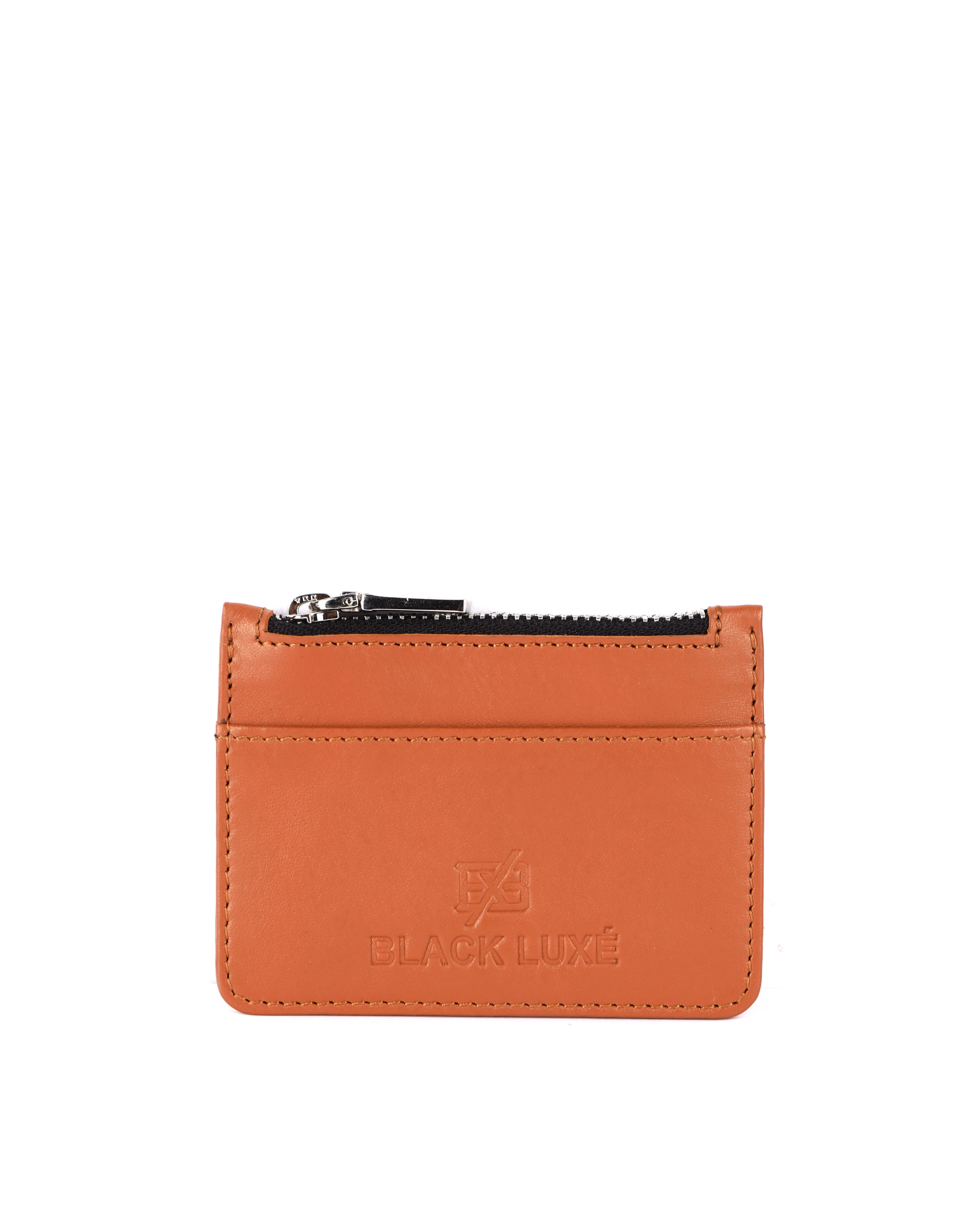 Leather Zip Coin Holder