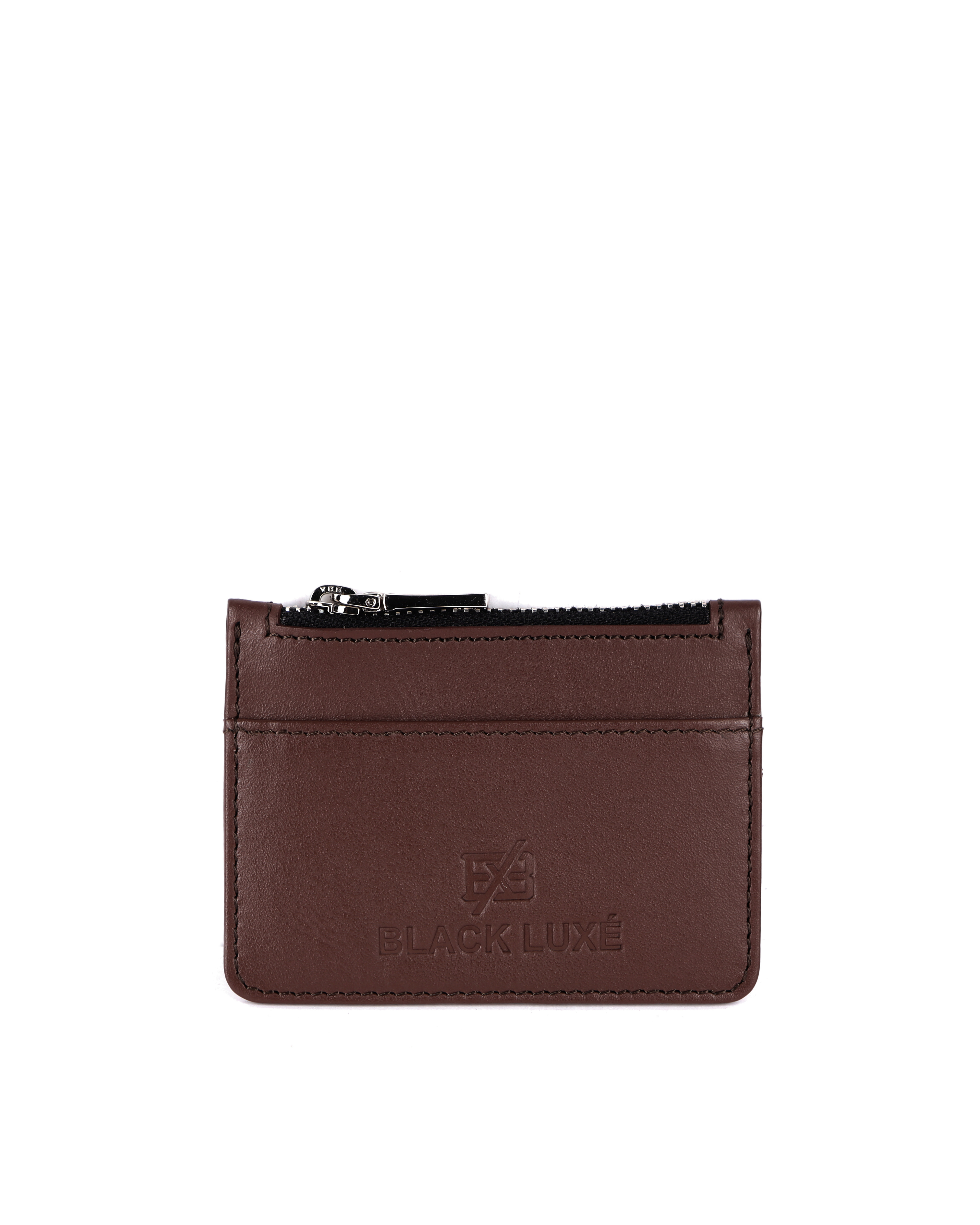Leather Zip Coin Holder